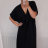 Šaty letní krátký rukáv dámské nadrozměrné (XL/6XL ONE SIZE) ITALSKÁ MÓDA IMM211128/DR vínová