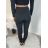 Legíny dámské zateplené (M/L-XL/2XL) Avix MAA2329317/DUR čierna M / L