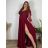 Šaty společenské elegantní krajkové s 3/4 rukávem dámské (2XL-5XL) ITALSKá MODA IMS259028/DUR 4XL tmavo modrá