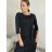 Šaty dlhé dlhý rukáv dámske (S/M/L ONE SIZE) TALIANSKA MóDA IM525001