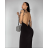 Šaty dlhé spoločenské na ramienka dámske (S/M/L ONE SIZE) TALIANSKA MÓDA IMPLP2365360011A modrá kráľovská S/M/L
