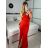 Šaty dlhé elegantný carmen bez rukávov dámske (S/M ONE SIZE) TALIANSKA MÓDA IMPBB232L8831