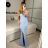 Šaty dlhé elegantný carmen bez rukávov dámske (S/M ONE SIZE) TALIANSKA MÓDA IMPBB232L8831