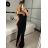 Šaty dlhé elegantný carmen bez rukávov dámske (S/M ONE SIZE) TALIANSKA MÓDA IMPBB232L8831