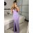 Šaty dlhé elegantný carmen bez rukávov dámske (S/M ONE SIZE) TALIANSKA MÓDA IMPBB232L8831