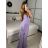Šaty dlhé elegantný carmen bez rukávov dámske (S/M ONE SIZE) TALIANSKA MÓDA IMPBB232L8831