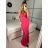 Šaty dlhé elegantný carmen bez rukávov dámske (S/M ONE SIZE) TALIANSKA MÓDA IMPBB232L8831