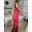 Šaty dlhé elegantný carmen bez rukávov dámske (S/M ONE SIZE) TALIANSKA MÓDA IMPBB232L8831