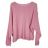 Sveter dlhý rukáv dámsky (S/M/L ONE SIZE) TALIANSKA MÓDA IMPBB25Y25001