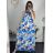 Šaty dlouhé letní icecool bez rukávu dámské (S/M/L ONE SIZE) ITALSKÁ MÓDA IMM23M2942-2