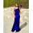 Šaty dlhé elegantné bez rukávov dámske (S/M/L ONE SIZE) TALIANSKA MÓDA IMPBB25B24908