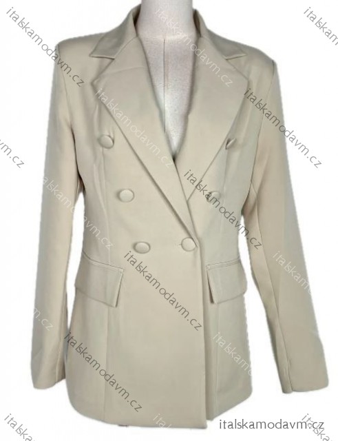 Sako dlhý rukáv dámske (S/MM/L ONE SIZE) TALIANSKA MÓDA IMPBB253967LX