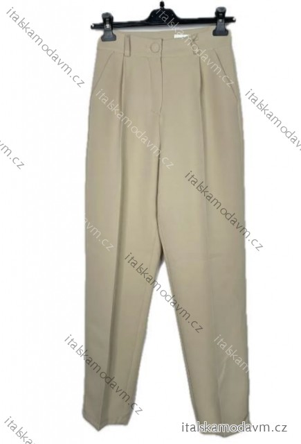 Nohavice dlhé elegantné dámske (S-L ONE SIZE) TALIANSKA MÓDA IMPBB256567LX