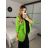 Sako elegantní dlouhý rukáv dámské nadrozměr (one size S/M) ITALSKÁ MÓDA IMWDD24008/DR -   světle zelená -   S/M/L