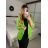 Sako elegantný dlhý rukáv dámske nadrozmer (one size S/M) TALIANSKA MÓDA IMWDD24008/DR -   zelená neon -   S/M/L