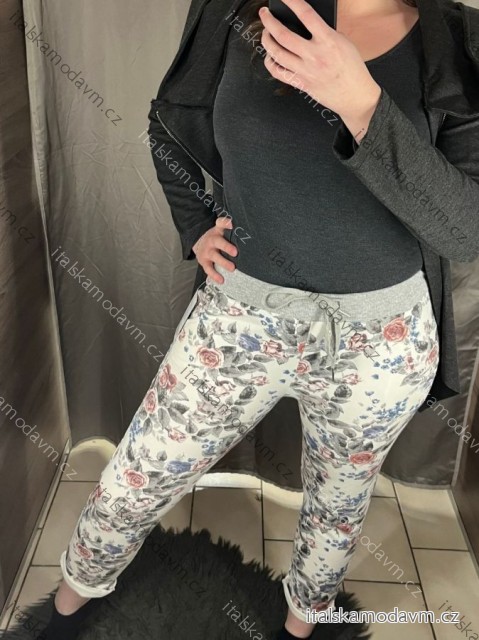 Tepláky dlouhé dámské  (M/L/XLONE SIZE) ITALSKá MóDA IMB25VERONA-3/DR