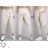Nohavice elegantné 3/4 krátke dámske nadrozmer (48/50/52 ONE SIZE) TALIANSKA MÓDA IM425065