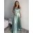 Šaty dlouhé elegantní na ramínka dámské (S/M ONE SIZE) ITALSKÁ MÓDA IMPBB24B23922