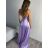 Šaty dlouhé elegantní na ramínka dámské (S/M ONE SIZE) ITALSKÁ MÓDA IMPBB24B23922
