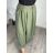 Sukňa dlhá dámska (S/M ONE SIZE) TALIANSKA MÓDA IMC25LEONA/DR S / M zelená khaki