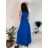 Šaty dlhé elegantné spoločenské bez rukávov dámske (S/M/L ONE SIZE) TALIANSKA MÓDA IM424861