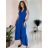 Šaty dlhé elegantné spoločenské bez rukávov dámske (S/M/L ONE SIZE) TALIANSKA MÓDA IM424861