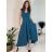 Šaty dlhé elegantné spoločenské bez rukávov dámske (S/M/L ONE SIZE) TALIANSKA MÓDA IM424861