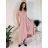 Šaty dlhé elegantné spoločenské bez rukávov dámske (S/M/L ONE SIZE) TALIANSKA MÓDA IM424861