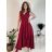 Šaty dlhé elegantné spoločenské bez rukávov dámske (S/M/L ONE SIZE) TALIANSKA MÓDA IM424861