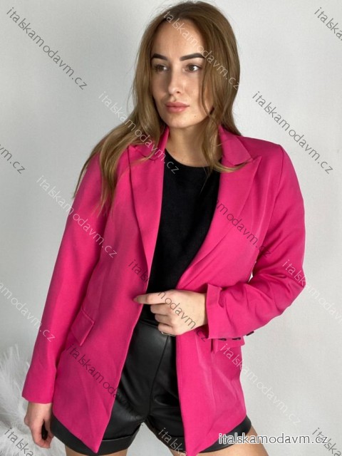 Sako dlouhý rukáv dámské (S/M/LONE SIZE) ITALSKá MóDA IMC25LAJLA/DR