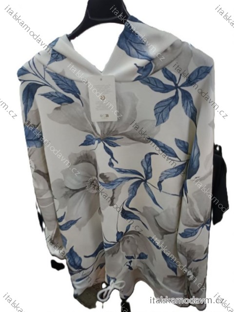 Mikina slabá sťahovacia s kapucňou dlhý rukáv dámska (S/M/L ONE SIZE) TALIANSKA MÓDA IMSM25126