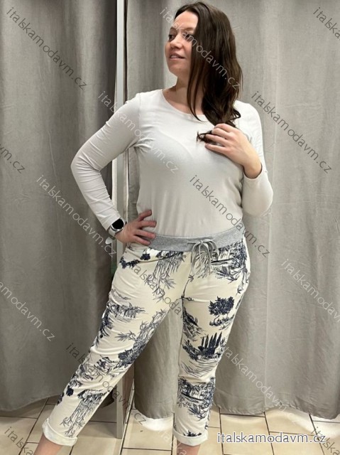 Tepláky dlouhé dámské  (M/L/XLONE SIZE) ITALSKá MóDA IMB25VERONA-2/DR