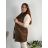 Vesta teplá bez rukávu dámska nadrozmer (44/46/48 ONE SIZE) TALIANSKA MÓDA IMD24360