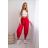 Kalhoty letní dlouhé oversize dámské ELENA (S/M ONE SIZE) ITALSKÁ MÓDA IMD24130