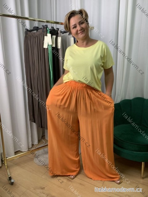 Nohavice dlhé dámske nadrozmer (42/44/46 ONE SIZE) TALIANSKA MÓDA IMWEC25007