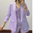 Sako dlhý rukáv dámske (S/M ONE SIZE) TALIANSKA MÓDA IMPDY25MDUE991690