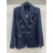 Sako dlouhý rukáv dámské (S/M ONE SIZE) ITALSKÁ MÓDA IMPDY25MDUE991878