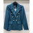 Sako dlouhý rukáv dámské (S/M ONE SIZE) ITALSKÁ MÓDA IMPDY25MDUE991878