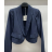 Sako dlouhý rukáv dámské (S/M ONE SIZE) ITALSKÁ MÓDA IMPDY25MDUE991858