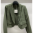 Sako dlouhý rukáv dámské (S/M ONE SIZE) ITALSKÁ MÓDA IMPDY25MDUE991858