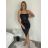 Šaty společenské na ramínka dámské (S/M ONE SIZE) ITALSKÁ MÓDA IMPLP2423312010/DU -   červená -   S/M