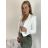Sako dlhý rukáv dámske (S/M ONE SIZE) TALIANSKA MÓDA IMPLP2386440090/DU S/M čierna