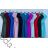 Šaty dlouhé letní krátký rukáv dámské (S/M/L/XL ONE SIZE) ITALSKÁ MODA IMD24042