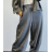 Kalhoty oversize dlouhé dámské (S/M ONE SIZE) ITALSKÁ MÓDA IMPDY25LS196682