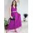 Šaty dlhé spoločenské elegantné plesové dámske (S/M ONE SIZE) TALIANSKA MÓDA IMM22Q52232/DUR smaragdová S/M/L