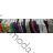 Šaty dlouhé letní žebrované krátký rukáv dámské (XS/S/M/L ONE SIZE) ITALSKÁ MÓDA IMSM25128