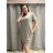 Šaty krátke oversize letné krátky rukáv dámske (XS/S/M ONE SIZE) TALIANSKA MÓDA IMD25021