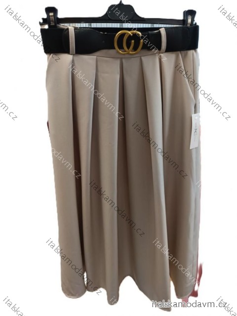 Sukňa dlhá s opaskom dámska (S/M/L ONE SIZE) TALIANSKA MÓDA IM325023