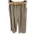 Nohavice letné s opaskom dámske (S/M/L ONE SIZE) TALIANSKA MÓDA IM325027