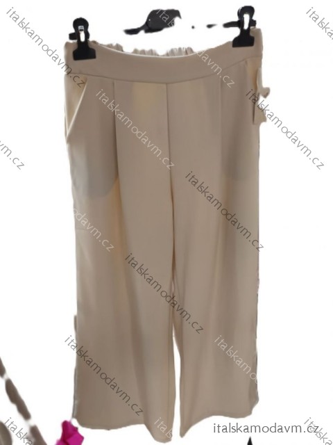 Nohavice elegantné dámske (S/M/L ONE SIZE) TALIANSKA MÓDA IM325030